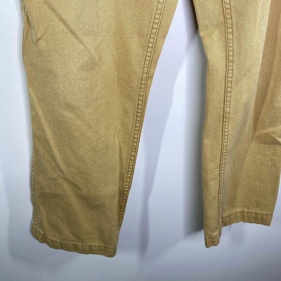 Kavu Tan Khaki Denim 100% Cotton Straight Leg Pants Men's Size 36 - Picture 3 of 9
